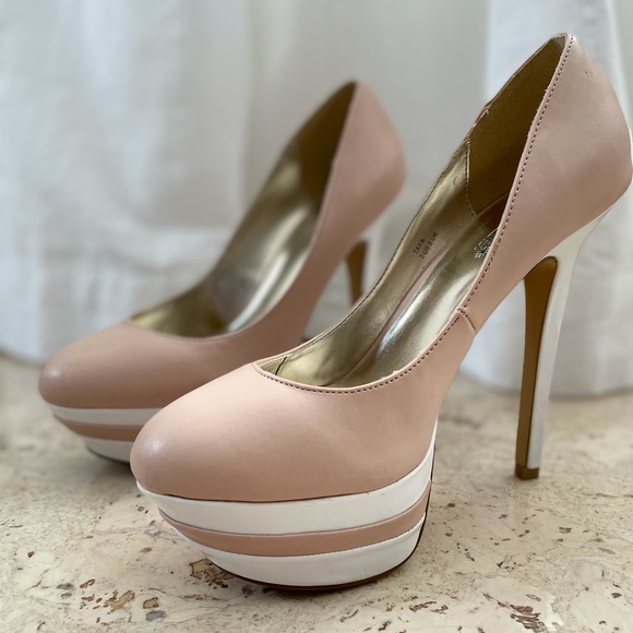 Very good condition - ladies nude pumps - Picture 2 of 6